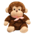 Cartoon Brown Monkey With Scarf Soft Stuffed Plush Toy