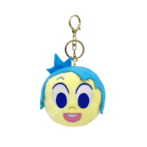 Cartoon Inside Out 2 Joy Soft Stuffed Plush Keychain