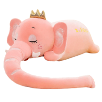 Cartoon Lying Elephant Soft Stuffed Plush Toy