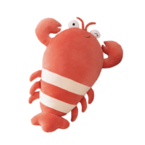 50cm Cartoon Crab Lobster Soft Stuffed Plush Pillow