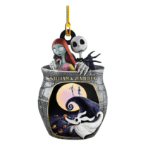 The Nightmare Before Christmas William And Jennifer Soft Plush Toy