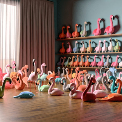 The History and Significance of Flamingos in Plush Toy Culture
