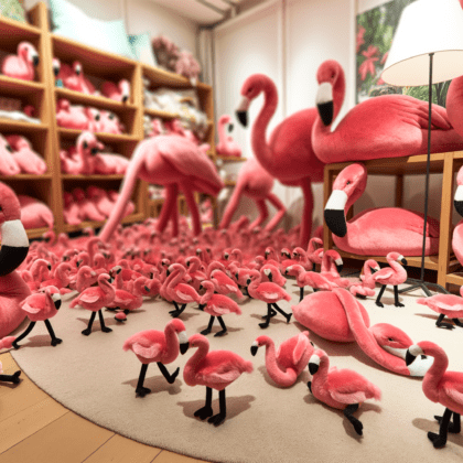 Unleash Your Imagination with These Adorable Flamingo Plushies: Must-Have Products for Any Plush Collection!
