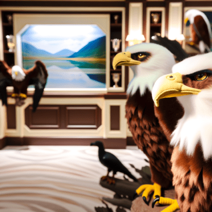 Majestic Eagles: The Perfect Addition to Your Plush Collection
