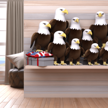 Experience the Pride and Beauty of Eagles with These Top-Rated Plush Toys
