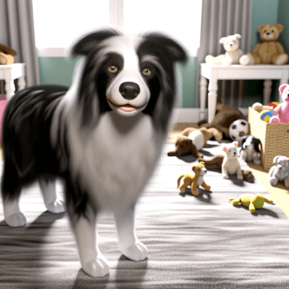 Endless Playtime: Why Border Collie Plush Toys Make the Perfect Playmate for Children and Pets
