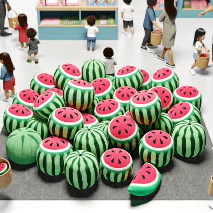 Satisfy Your Sweet Tooth with Watermelon Plush Toys: A Look at the Hottest Products in this Trending Category 
