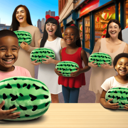 The Power of Cuteness: How Watermelon Plush Toys Bring Joy and Fun to Children and Adults Alike 
