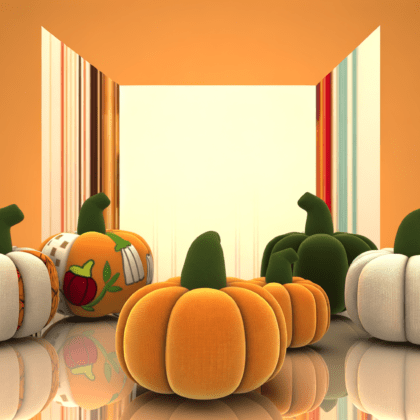 The Adorable Designs of These Plush Pumpkins Will Make You Smile 