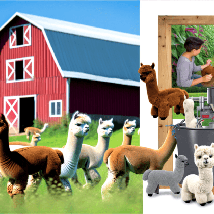 From Farms to Shelves: The Journey of Alpaca Plush Toys
