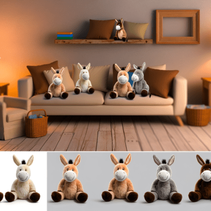 From Playtime to Decor: How These Donkey Plush Toys Can Enhance Your Home and Heart