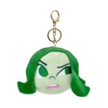 8cm Cartoon Inside Out 2 Discuss Soft Plush Keychain