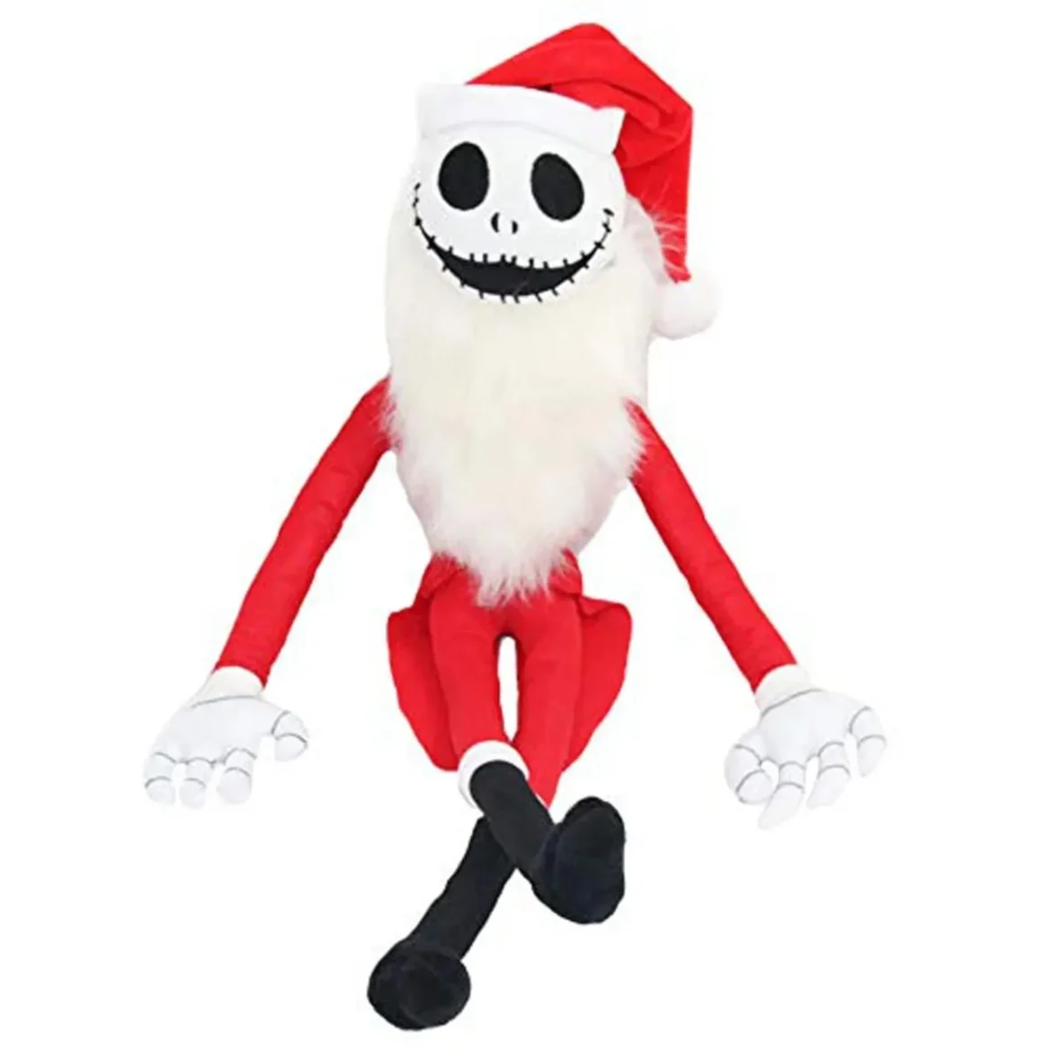 50cm Halloween Christmas Laugh Jack Skellington Soft Plush Toy