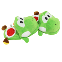 Super Mario Bros Yoshi Plush Slippers