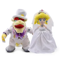 King Bowser And Odyssey In Wedding Dress Soft Plush Toy