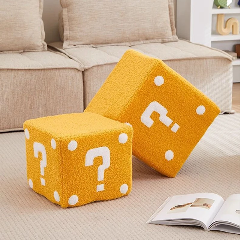 Super Mario Bros Soft Plush FootStool