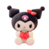 Sanrio Kuromi Soft Stuffed Plush Toy With Strawberry