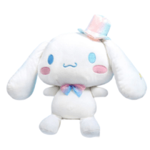 Sanrio Cartoon Cinnamoroll Soft Stuffed Toy With Cap