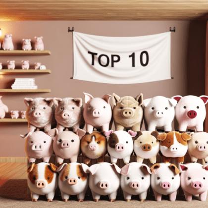 Piggy Perfection: Adorable Plush Products for Your Pig Collection
