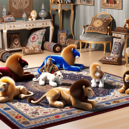 From Lions to Rugs: A Variety of Persian Plush Toys for Every Collector
