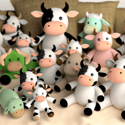 Why You Need Cow Plush Toys in Your Collection: A Look at the Popularity of These Adorable Cuddly Creatures
