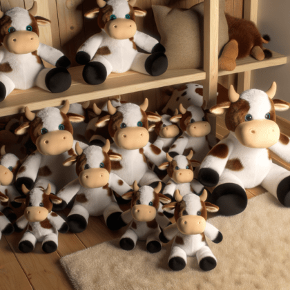 From Farm to Bedroom: The History and Evolution of Cow Plush Toys
