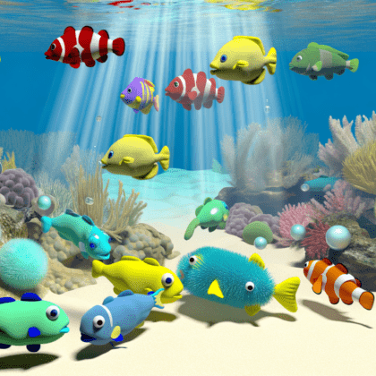 Explore the Sea with These Adorable and High-Quality Fish Plush Toys
