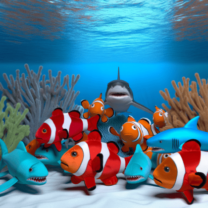 From Colorful Clownfish to Majestic Sharks: A Wide Variety to Choose From
