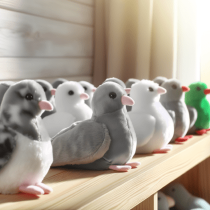 From Feathered Friends to Cuddly Companions: The Appeal of Pigeon Plush Toys
