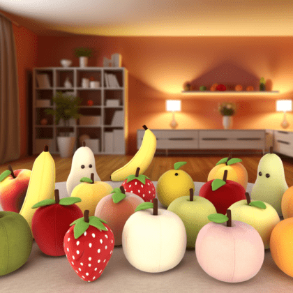 Satisfy Your Sweet Tooth with These Must-Have Fruit Plush Toys 