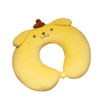 Sanrio Cartoon Pompompurin Soft Plush Neck Pillow