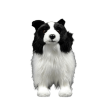 Border Collie Dog Stuffed Soft Plush Toy