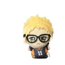 11cm Anime Kei Tsukishima Soft Stuffed Plush Pendant Toy