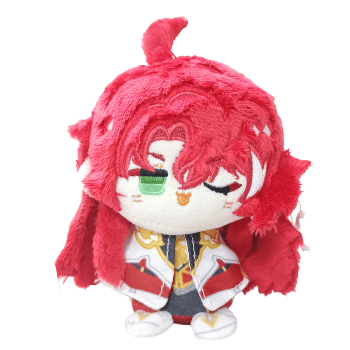 10cm Anime Honkai: Star Rail Argenti Soft Plush Keychain