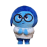 20cm Anime Inside Out 2 Sadness Soft Stuffed Plush Toy