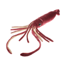 75cm Wine Red Sea Squid Soft Stuffed Plush Toy