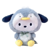 20cm Sanrio Pochacco Soft Stuffed Plush Toy Penguin Dress