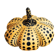 60cm Halloween Yayoi Kusama Pumpkin Soft Stuffed Plush Pillow