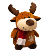 23cm Christmas Elk Soft Stuffed Plush Toy