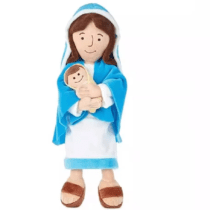 Christ Mary Soft Stuffed Plush Pillow