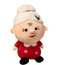 23cm Christmas Grandma Soft Stuffed Plush Toy