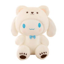 45cm Sanrio Cinnamoroll White Cross Dressing Soft Stuffed Plush Toy