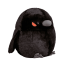 Soft Round Crow Bird Plush Toy