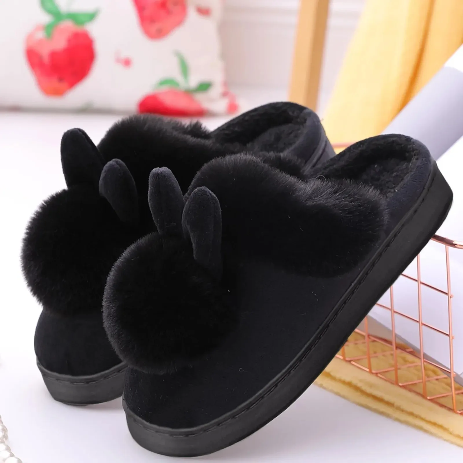 Rabbit Soft Stuffed Plush Slippers Rabbit Soft Stuffed Plush Slippers