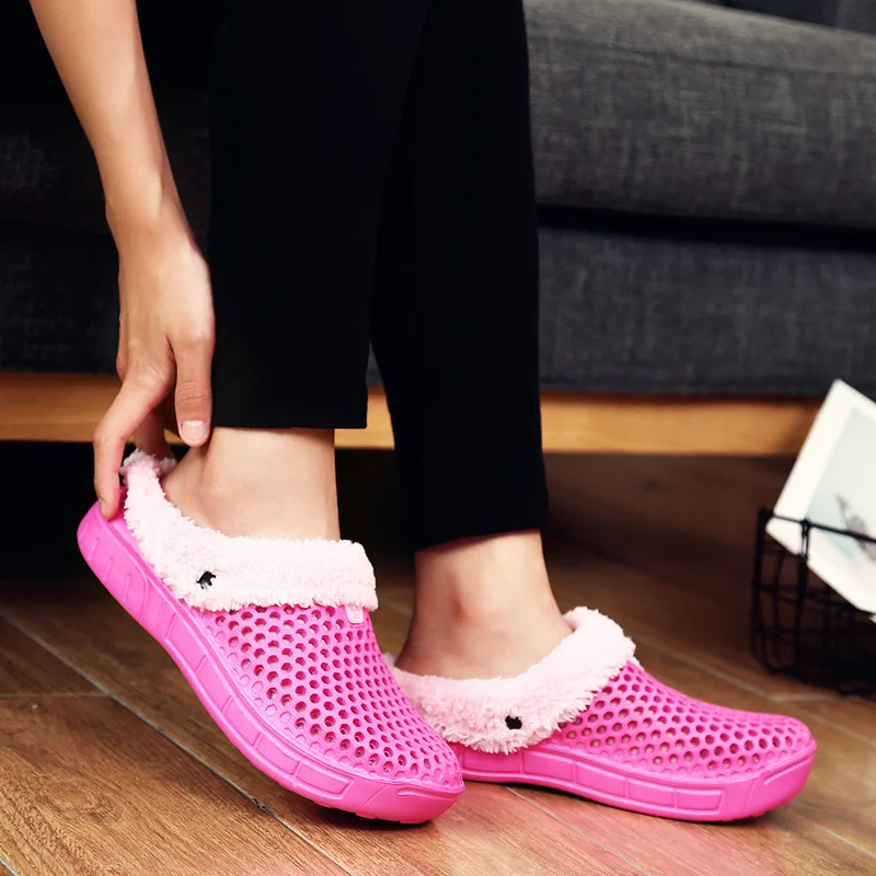 Warm Casual Plush Slippers For Men