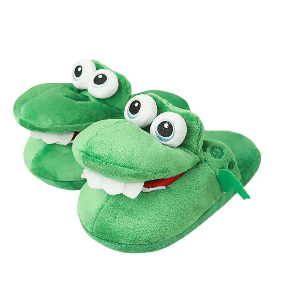 Crocodile Soft Stuffed Plush Slippers