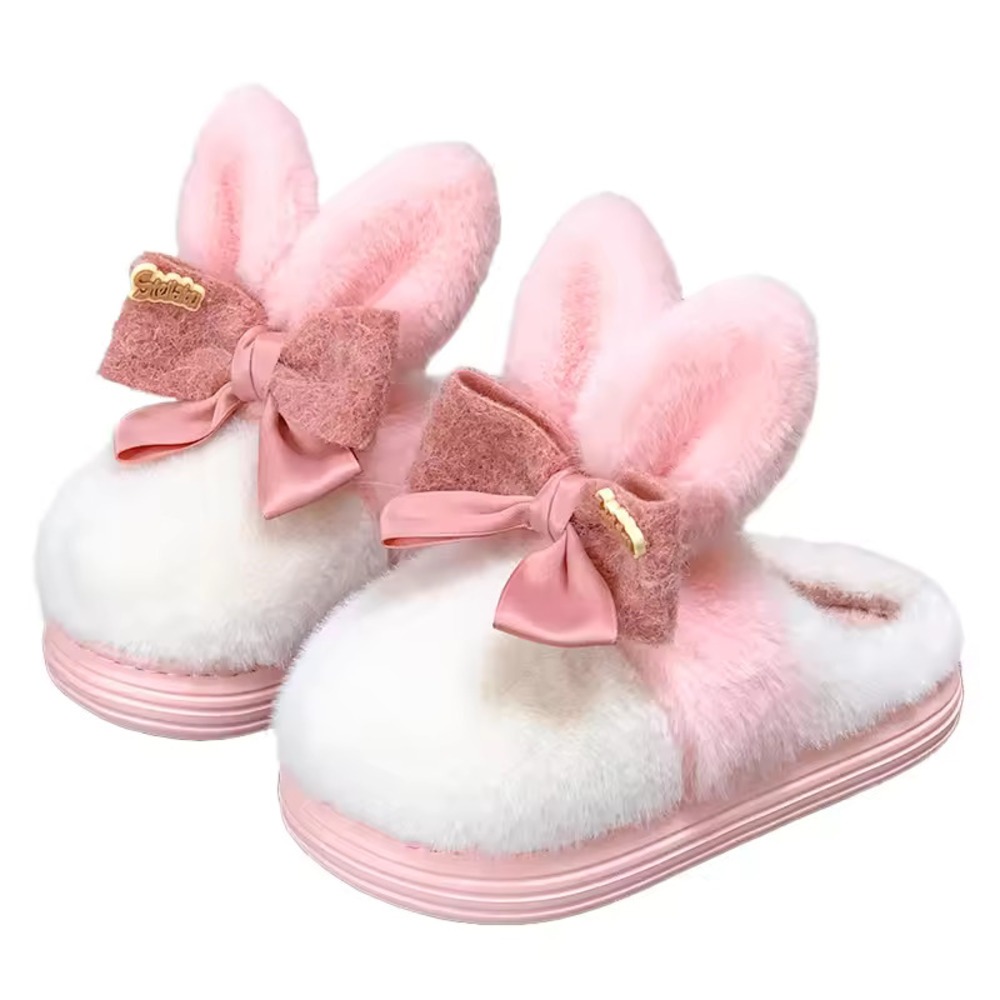 Bunny Bow Soft Plush Shoes Bunny Bow Soft Plush Shoes