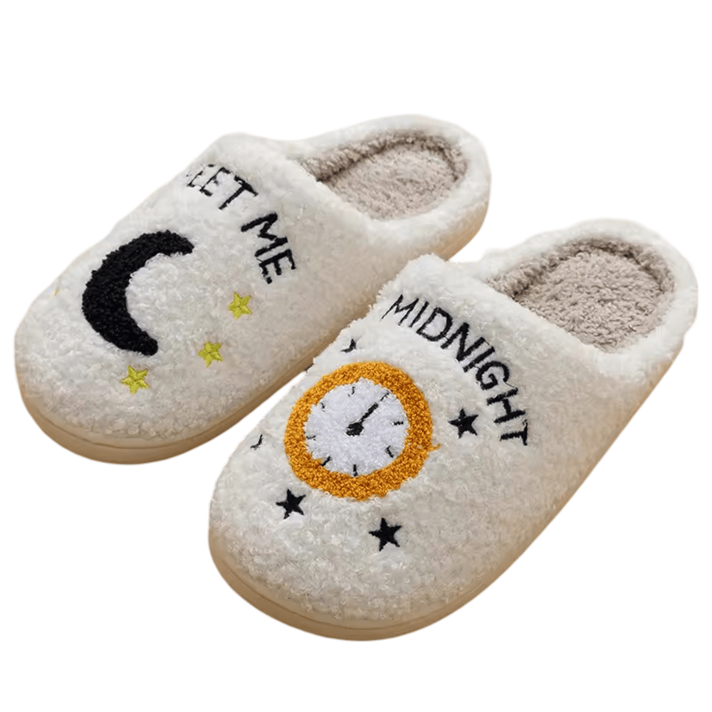 Midnight Warm Plush Slippers Midnight Warm Plush Slippers