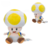 Cartoon Super Mario Yellow Toad Plush Toy
