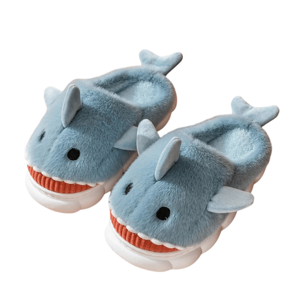 Shark Soft Plush Slippers